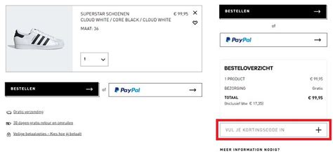 kortingscode adidas winkel|Adidas promotiecode.